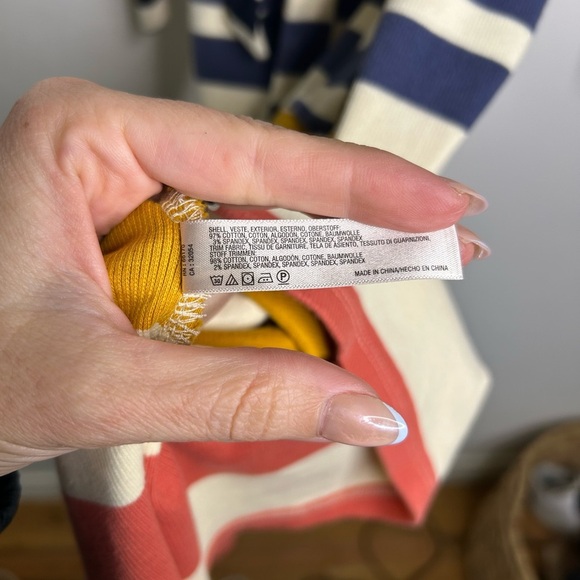 Saturday Sunday Anthropologie Riley Striped Shirt Cotton Dress size S - Picture 6 of 8